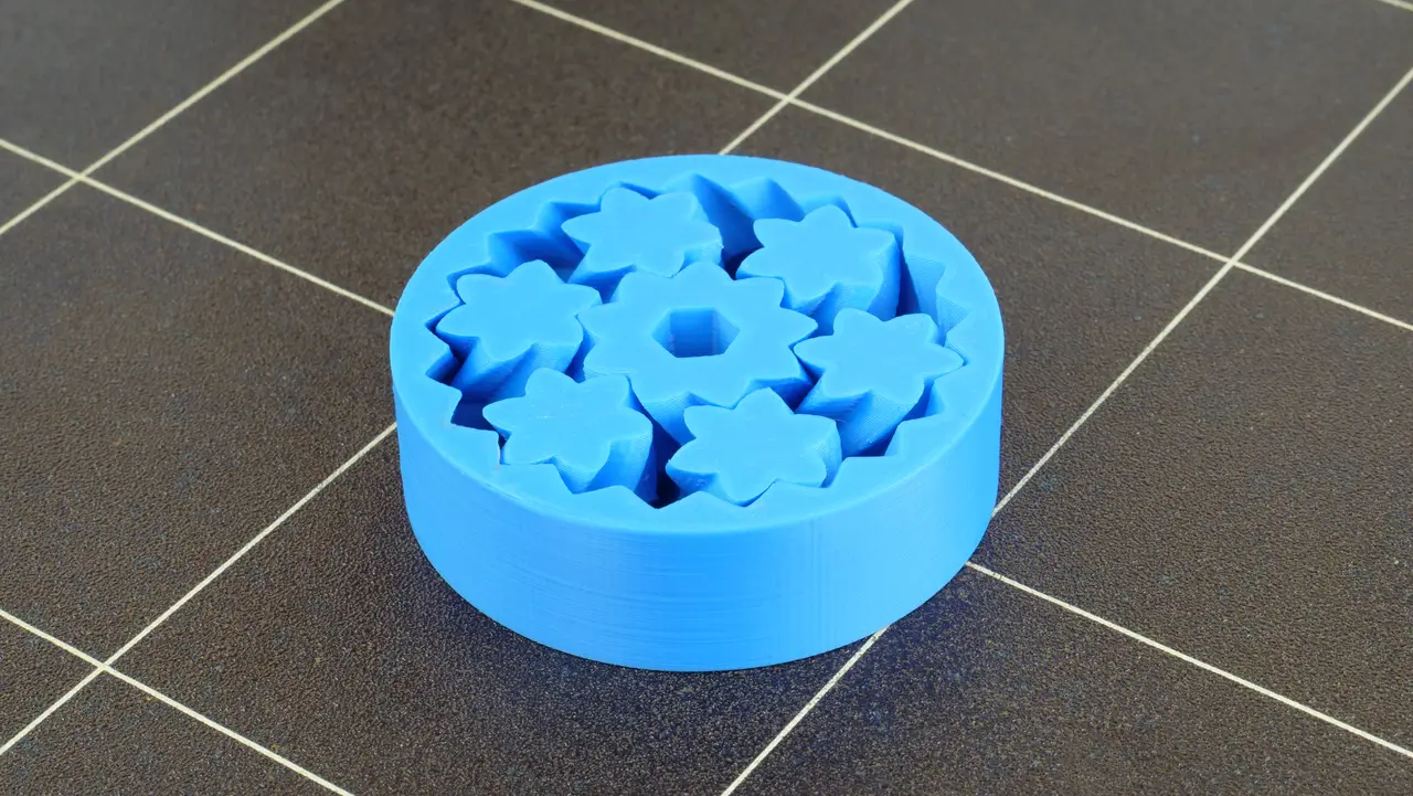 HERRINGBONE PLANETARY GEAR — modelo 3D
