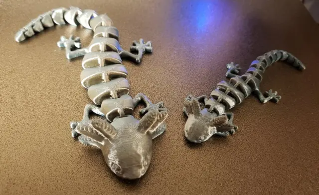 Articulated Axolotl Enhanced — modelo 3D