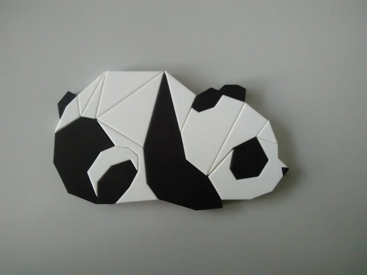 3D Panda Puzzle — modelo 3D
