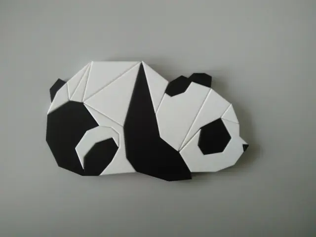 3D Panda Puzzle — modelo 3D