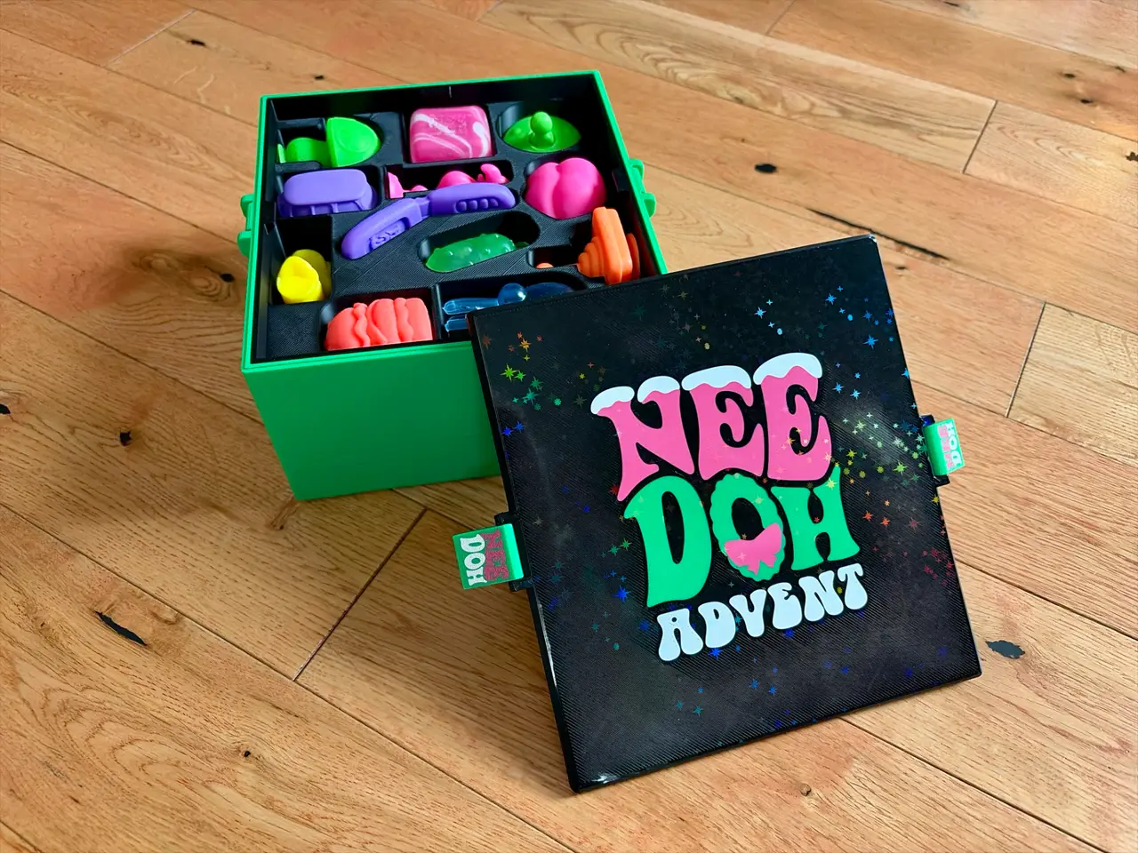NeeDoh Advent Calendar Case (2026) — modelo 3D
