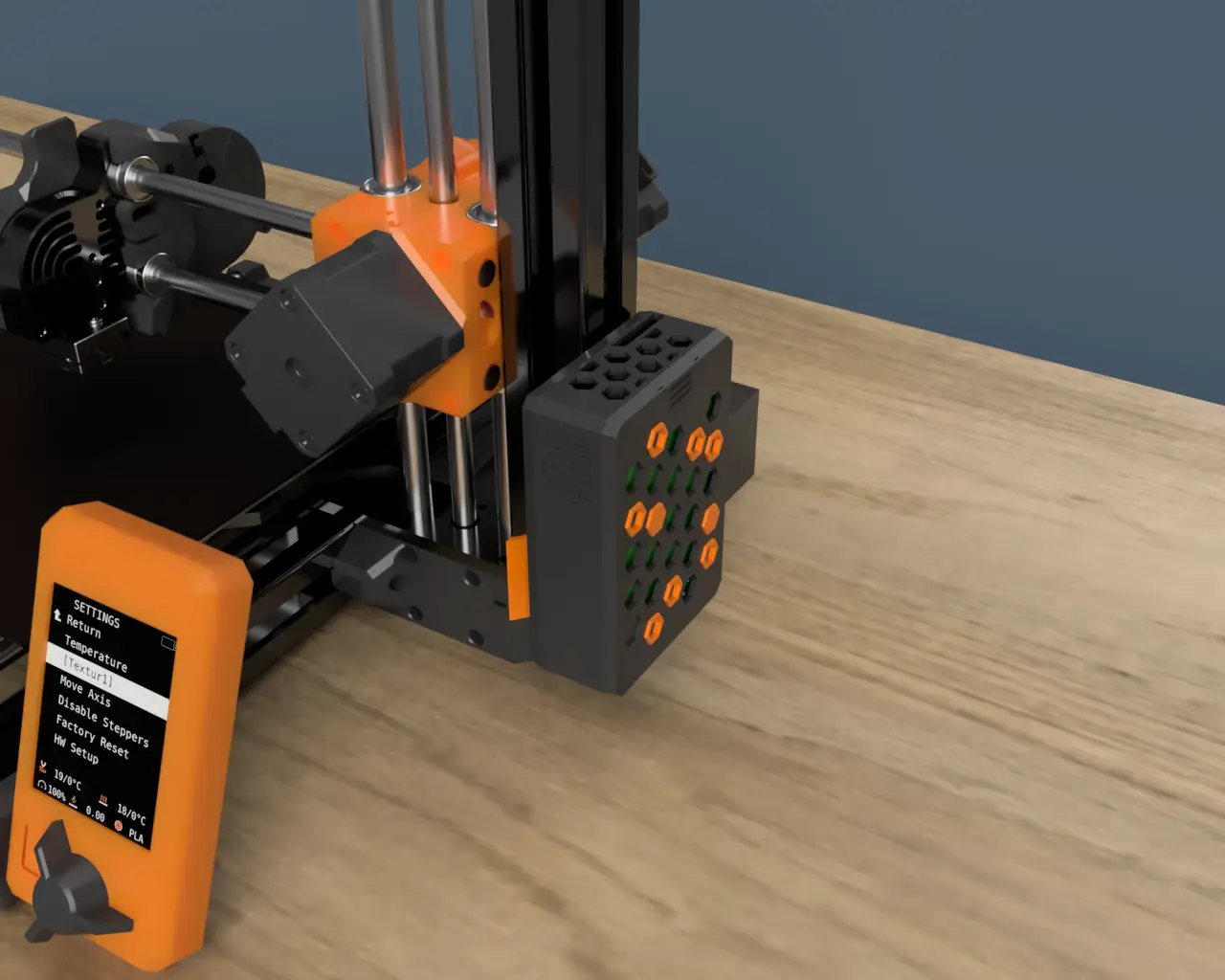 PRUSA MINI Raspberry Pi 4 B case and mount — modelo 3D