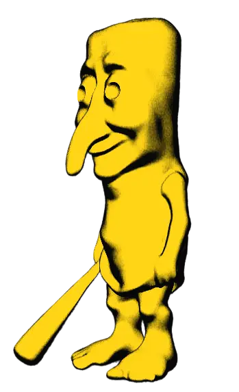 Sahort Brainrot Figurine STL – 3D Printable Character — modelo 3D
