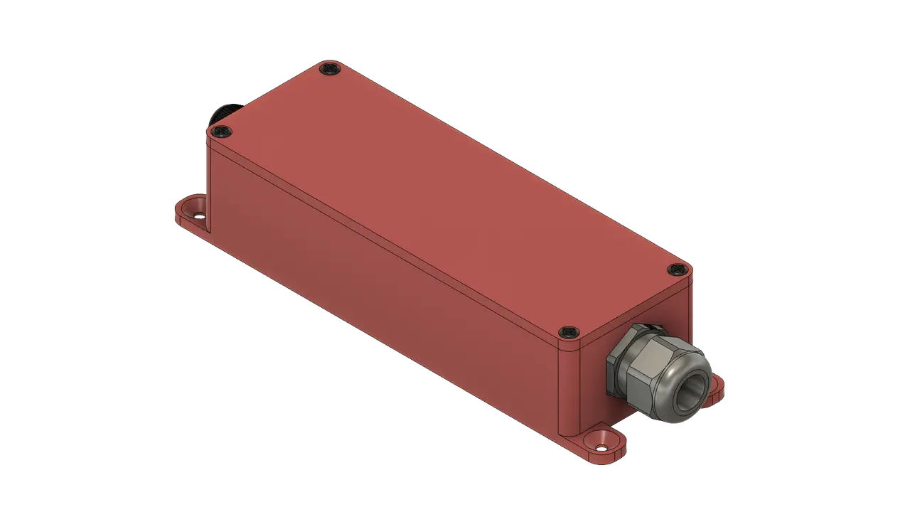 Power Monitor Isolator Box — modelo 3D