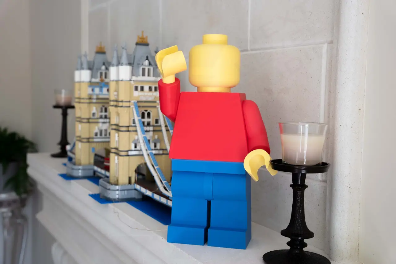 Modular 3D Printable Minifigure – Fully Customizable! 🎨 — modelo 3D
