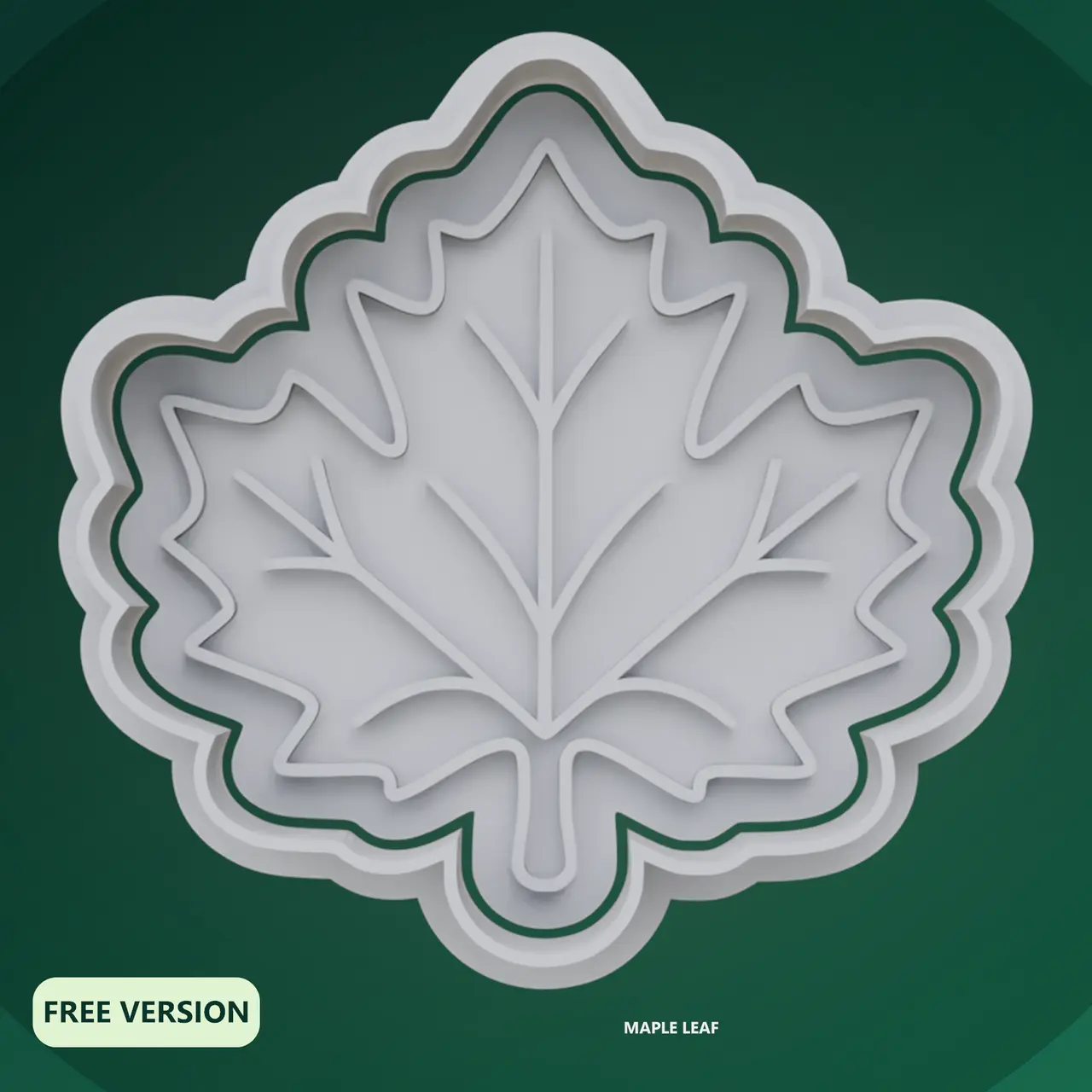 Harvest Cookie Cutter STL – 3D Print Biscuit Mold — modelo 3D