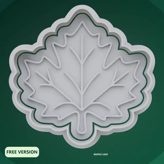 Harvest Cookie Cutter STL – 3D Print Biscuit Mold — modelo 3D
