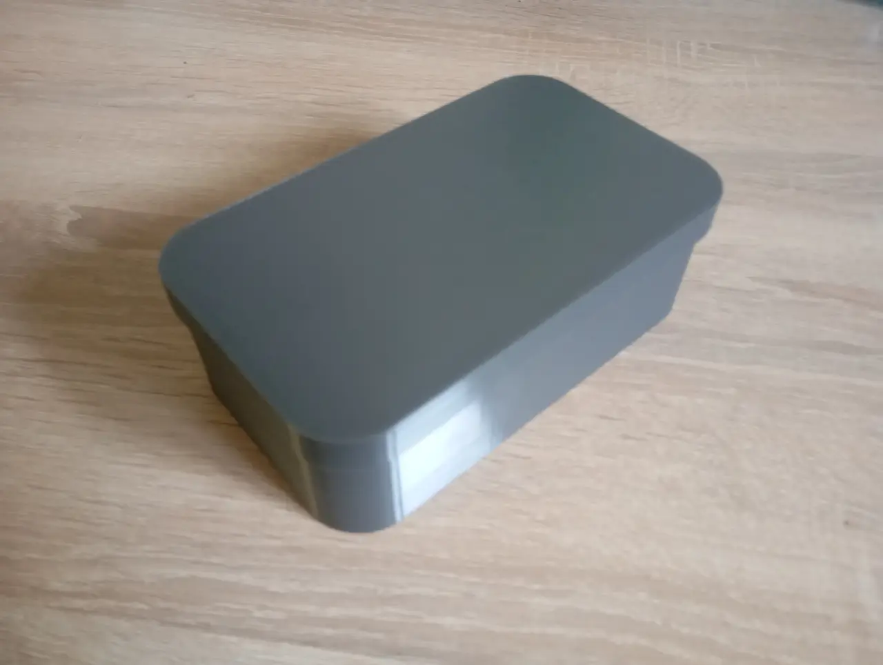 Simple Box with Lid – Free 3D Printable Model — modelo 3D