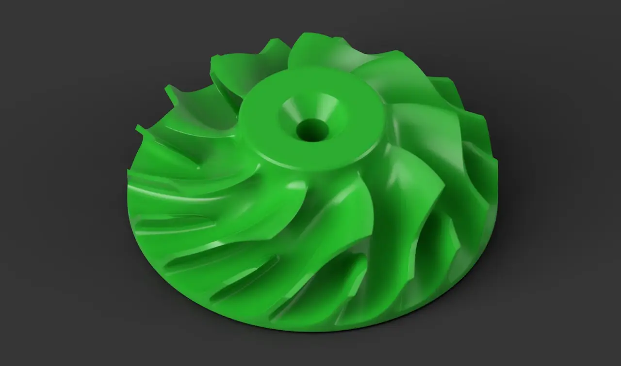 Impeller_D100 — modelo 3D