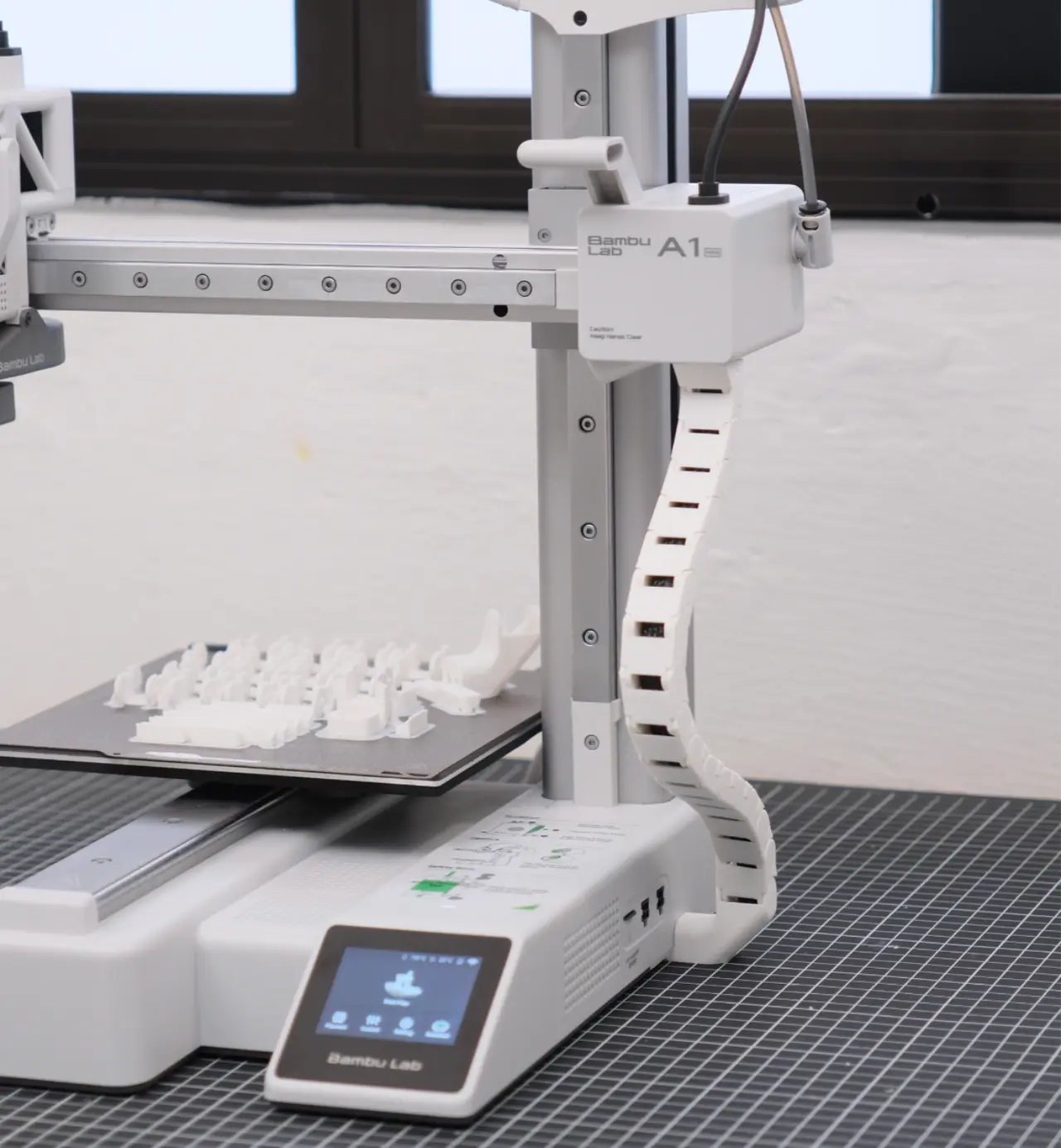 A1 mini side drag chain (updated) — modelo 3D