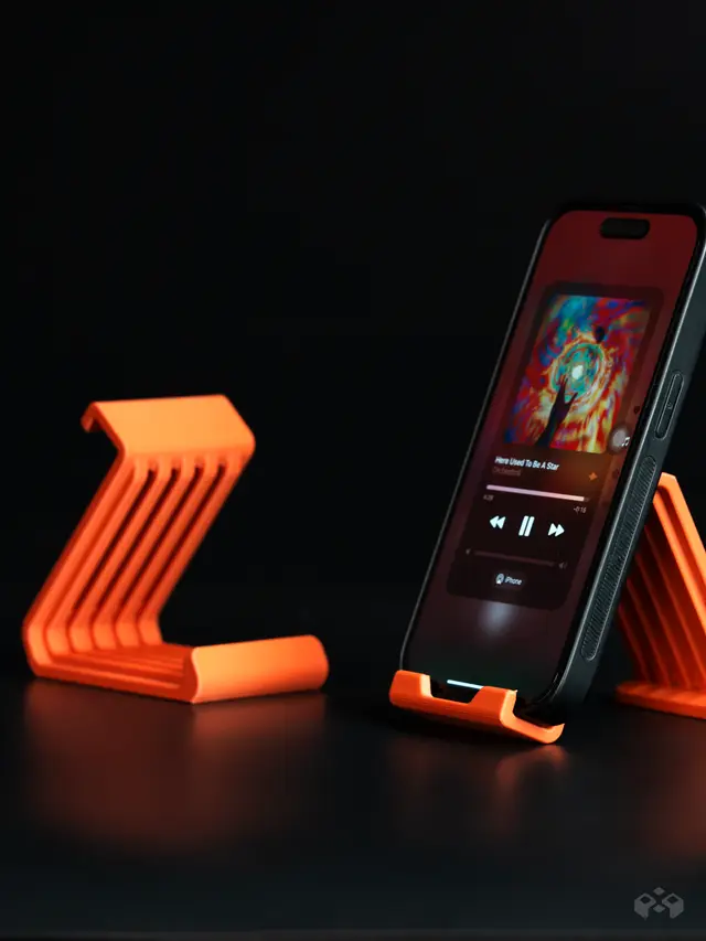Compact Phone Stand | Dual Angle — modelo 3D