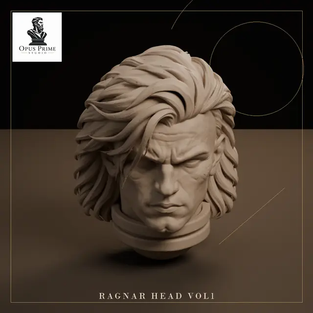 Ragnar Head Vol. 1 — modelo 3D