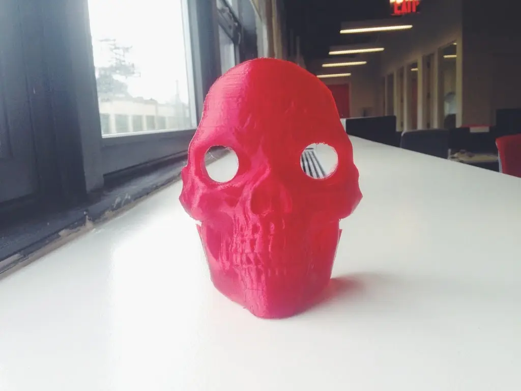 Supportless Skull Mask — modelo 3D