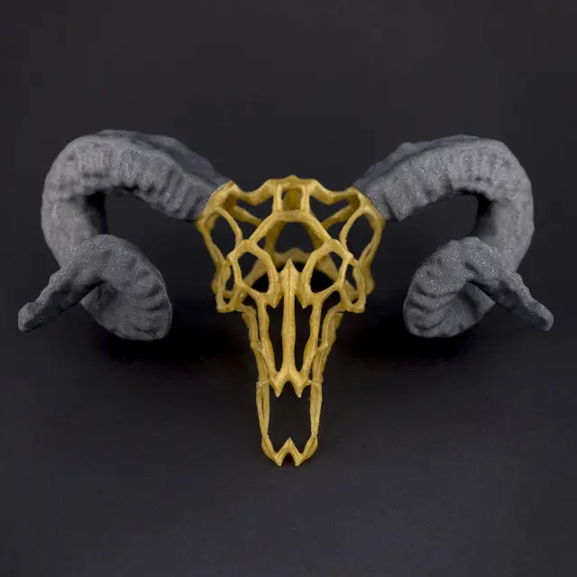 Wire Skull // Ram — modelo 3D