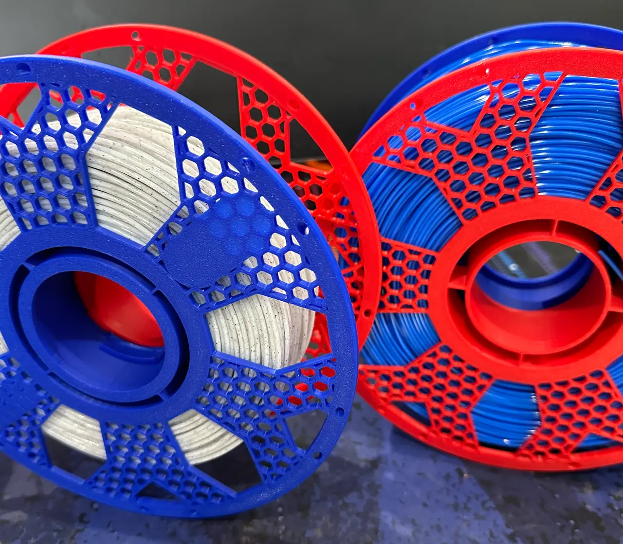 Bambu Lab Reusable Spool Holder Remix Four (Updated) — modelo 3D