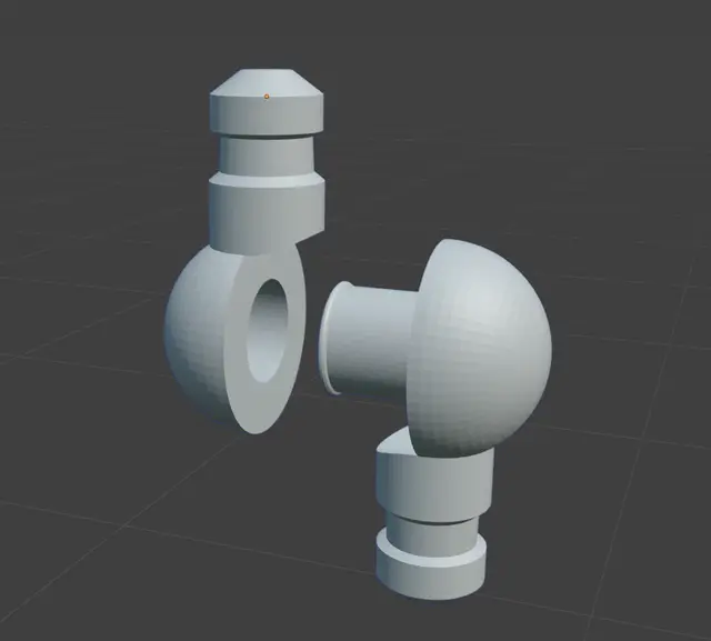 Swivel joint — modelo 3D