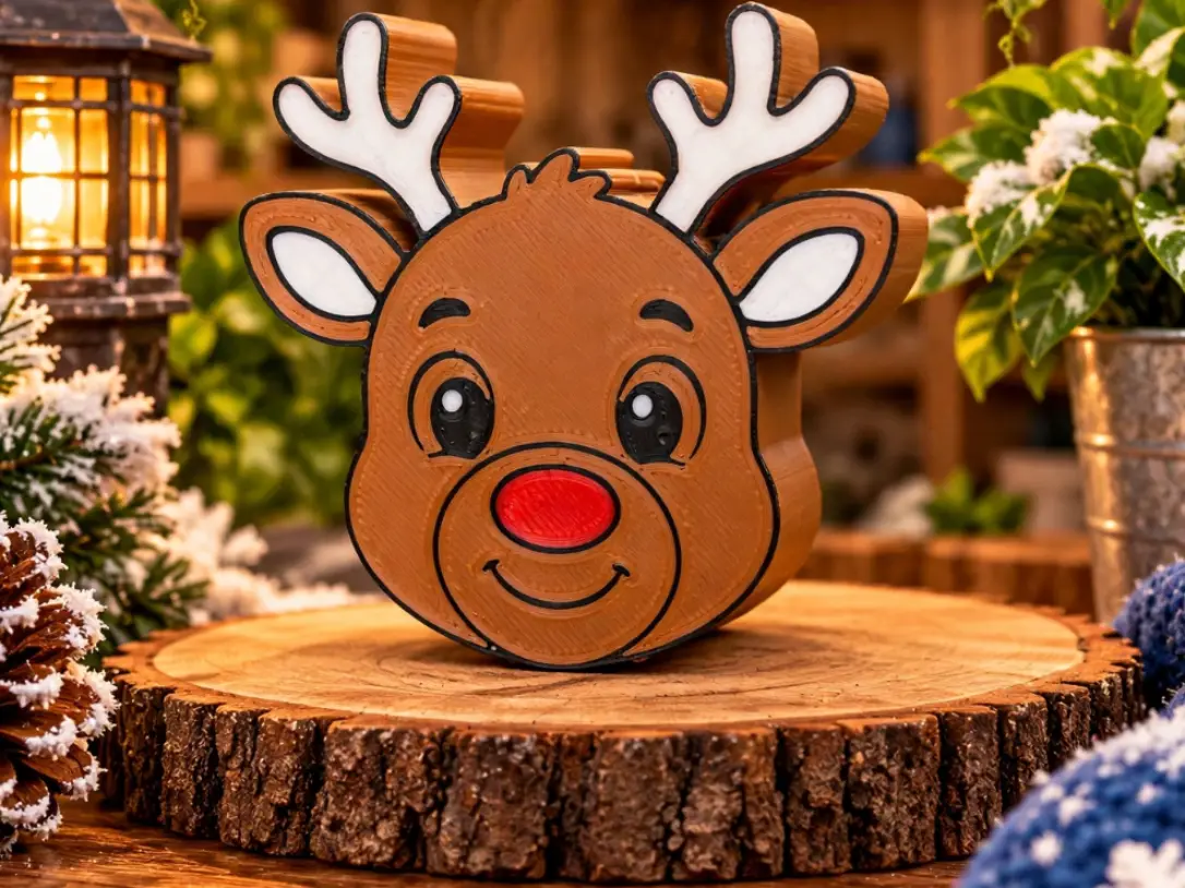Reindeer Pocketbac Holder — modelo 3D