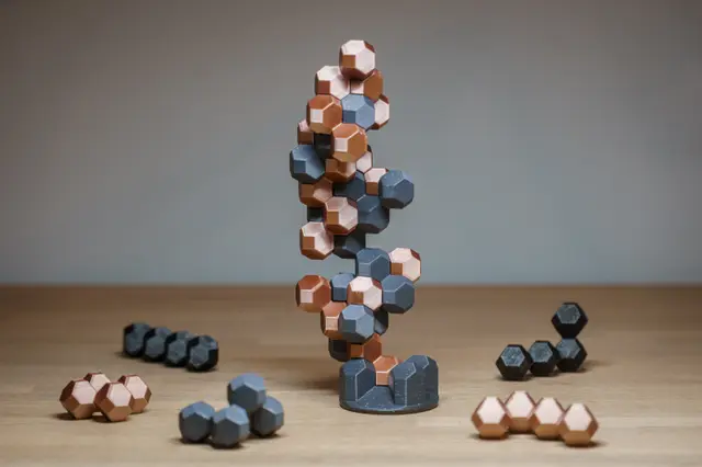 HedronStack (3D balance/stacking game) — modelo 3D