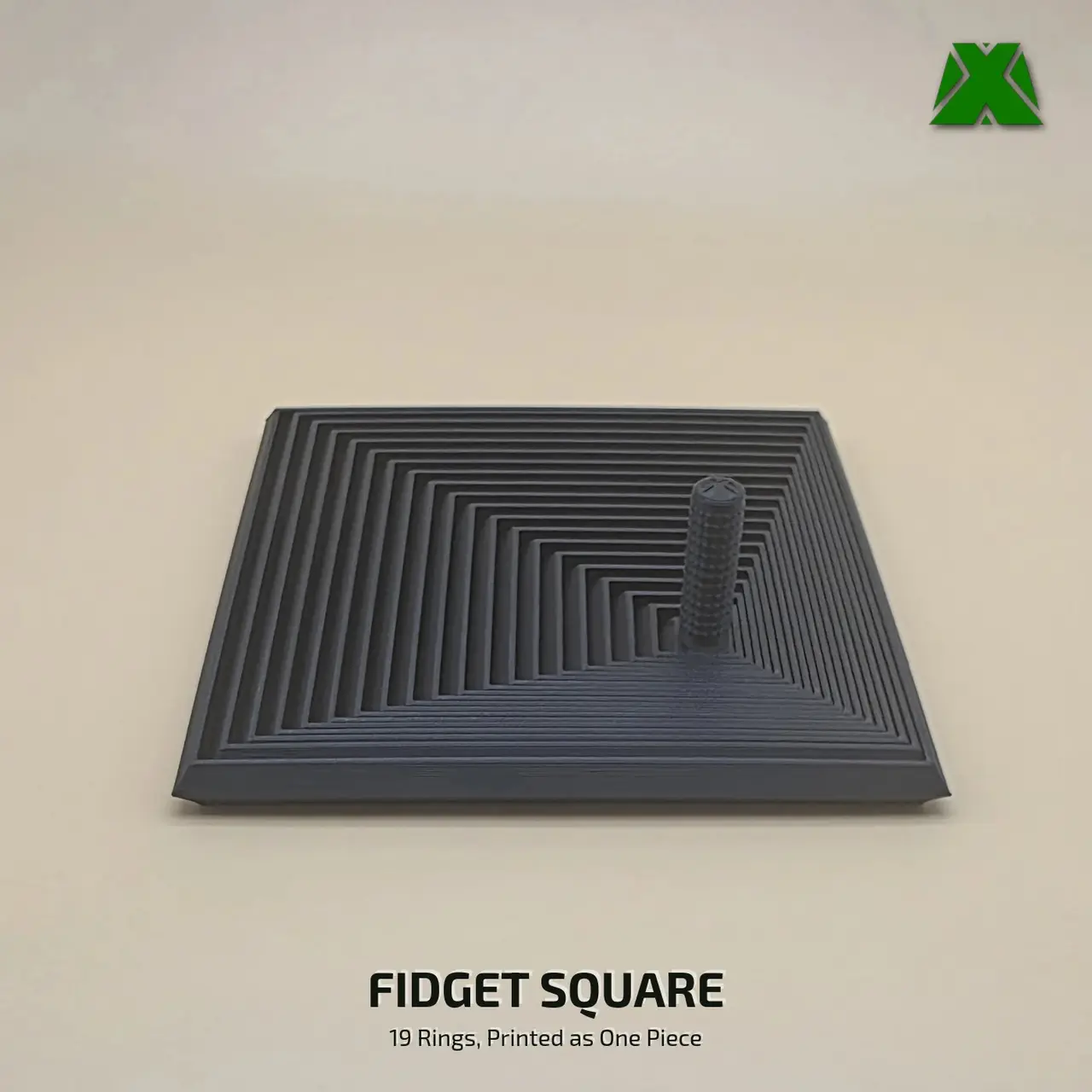 Fidget Square — modelo 3D