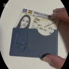 Cartera, billetera Batman – Porta DNI y Tarjeta — modelo 3D