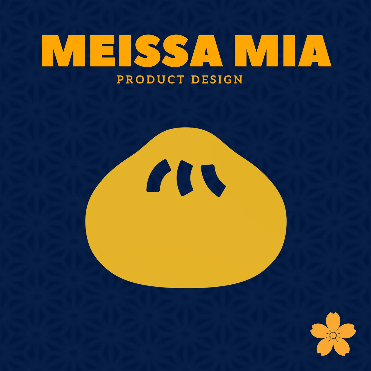 Wall Art Silhoutte – 89. Steamed Bun - Minimalist Japanese themed Wall Art STL for 3D Printing — modelo 3D