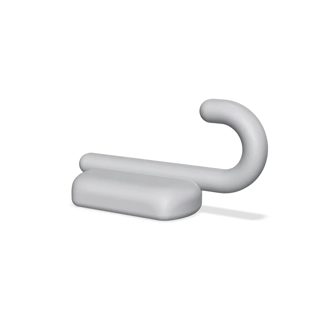 EZPZ Teeny Magnetic Hook 3x6mm — modelo 3D