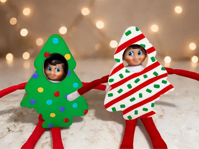 Little Debbie Christmas Tree Elf on the Shelf — modelo 3D