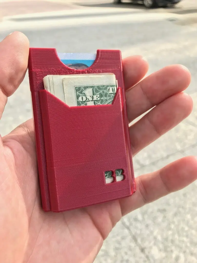 Slim and Simple Wallet / Card holder — modelo 3D