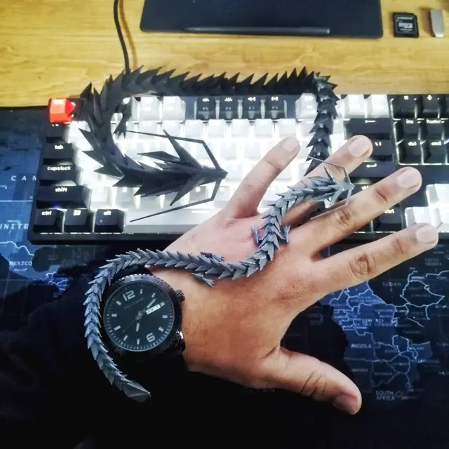 ARTICULATED DRAGON — modelo 3D