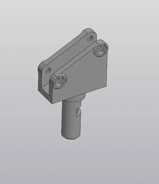 Основание настольной лампы / кронштейн настольной лампы / table lamp bracket — modelo 3D