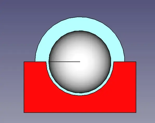Soporte para esquina para sensor de movimiento — modelo 3D