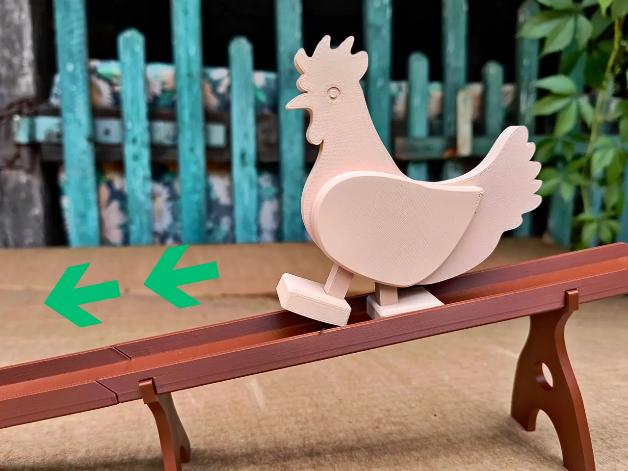 Walking Chicken — modelo 3D
