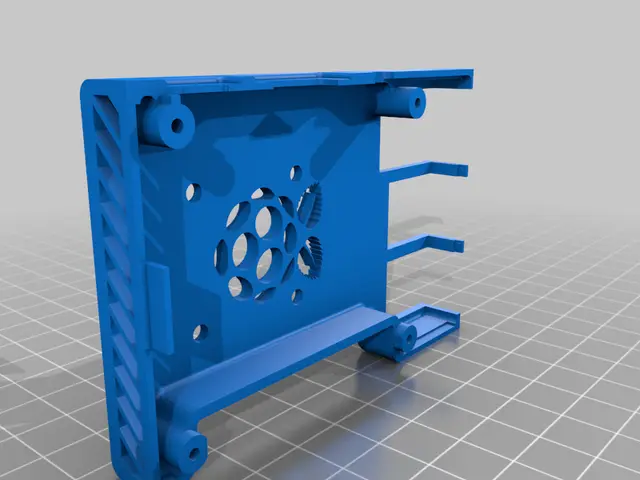 Raspberry Pi B+ Case With Fan — modelo 3D