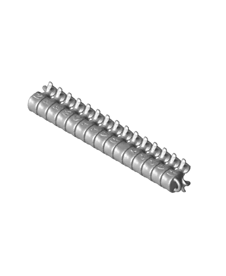 Happy Halloween Articulating Spine — modelo 3D