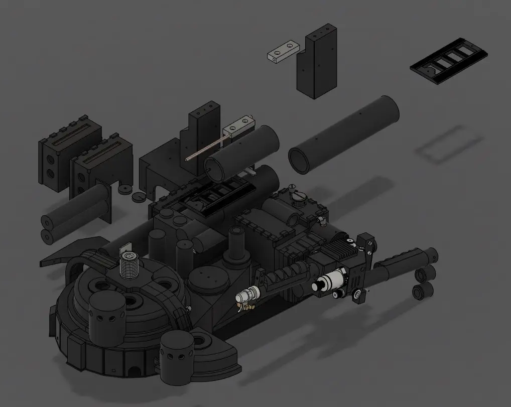 GHOSTBUSTERS - PROTON PACK MK2.1 UPDATED — modelo 3D