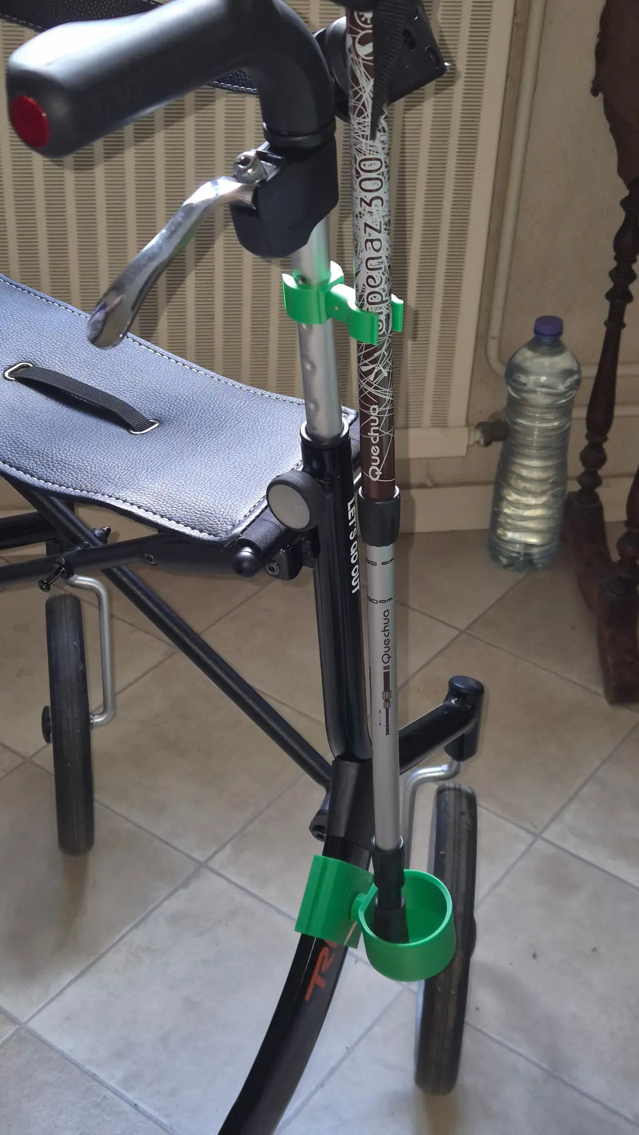 cane holder for 'Trust Care' walker — modelo 3D
