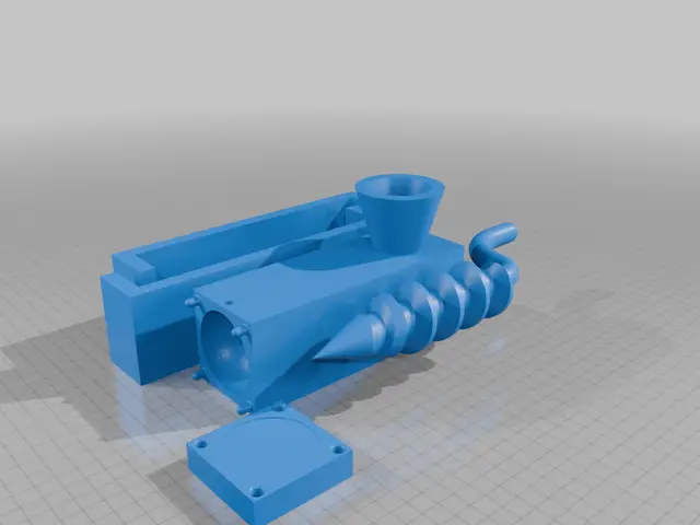 Injection Molding Machine Model — modelo 3D