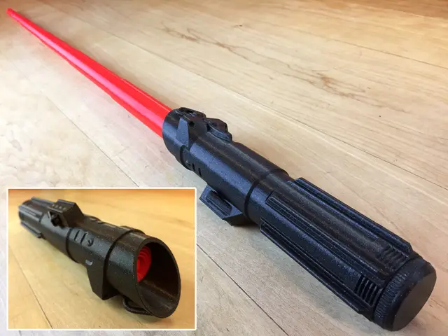 Collapsing Sith Lightsaber (Removable Blade) — modelo 3D