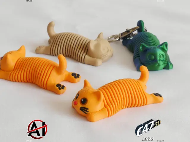 Springy Cat — modelo 3D