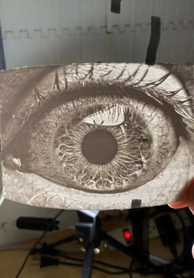 Eye Lithophane — modelo 3D