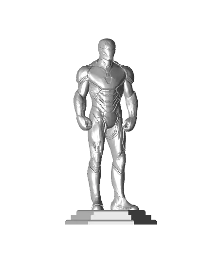 Ironman 3D Print (Support Free) — modelo 3D