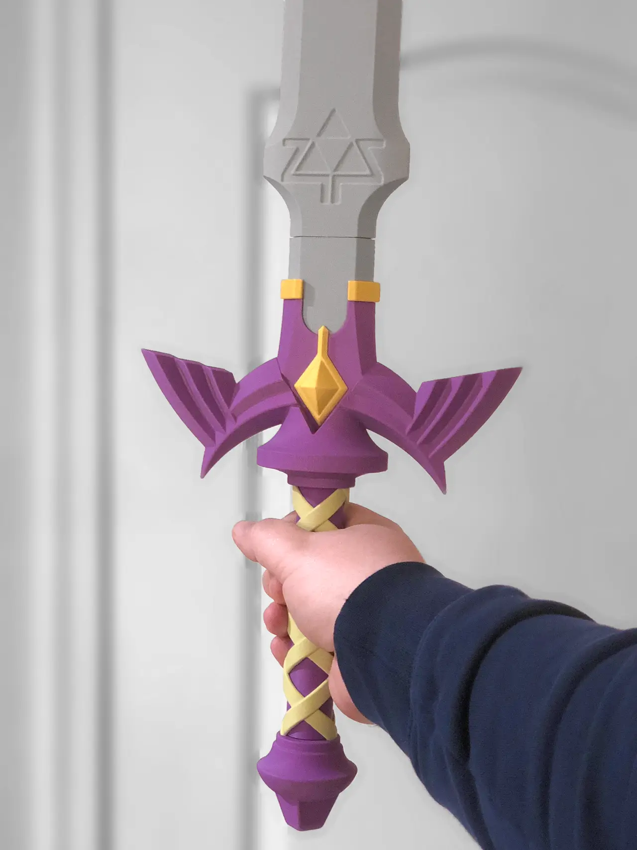 Legend of Zelda Master Sword (BOTW) (TOTK) (Full Scale) — modelo 3D