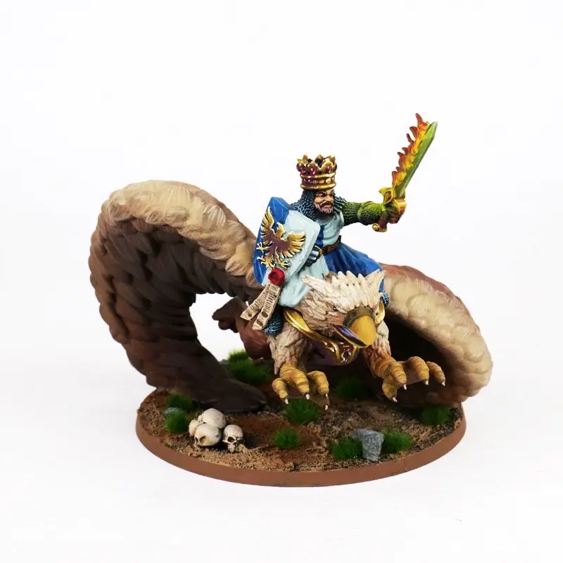 King on Gryphon - Warlords of Archaios — modelo 3D