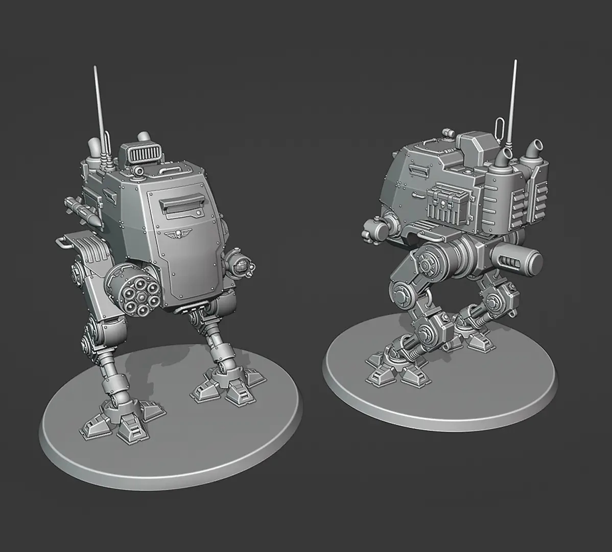 New imperial armoured sentinel model — modelo 3D