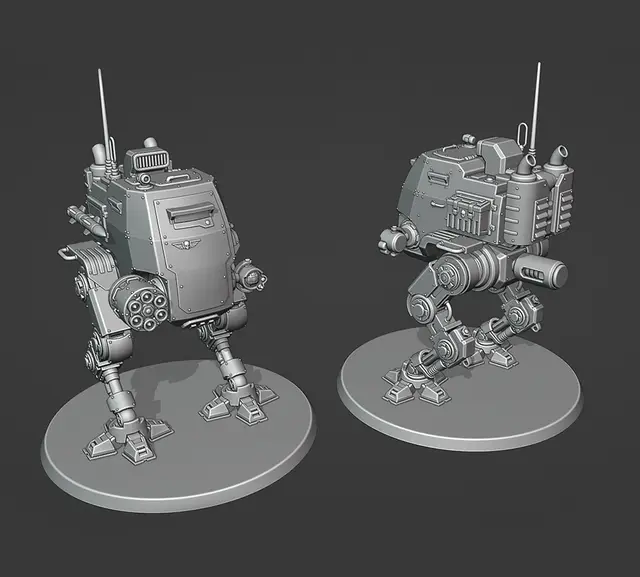 New imperial armoured sentinel model — modelo 3D