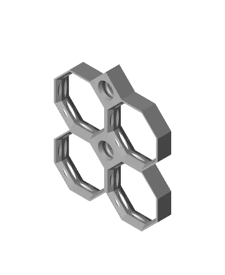 2x2 Multiboard Side Legacy Tile — modelo 3D