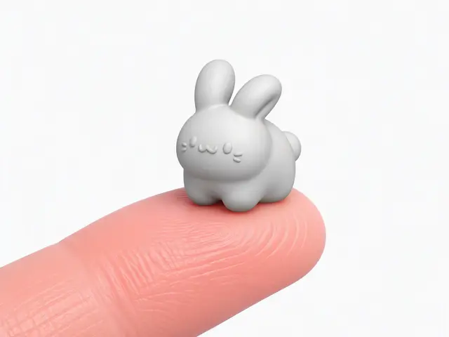 Super Minimal Chubby Animals - #10 Rabbit — modelo 3D