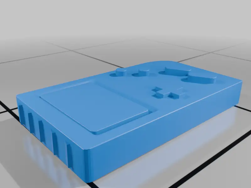 gamboy — modelo 3D