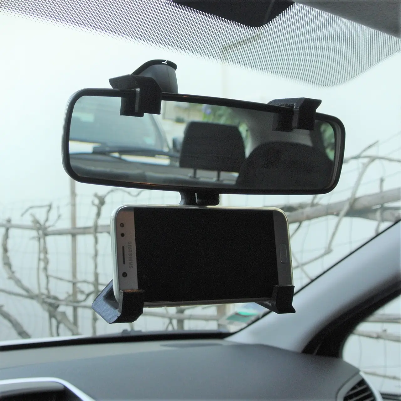 GPS rear-view mirror support — modelo 3D