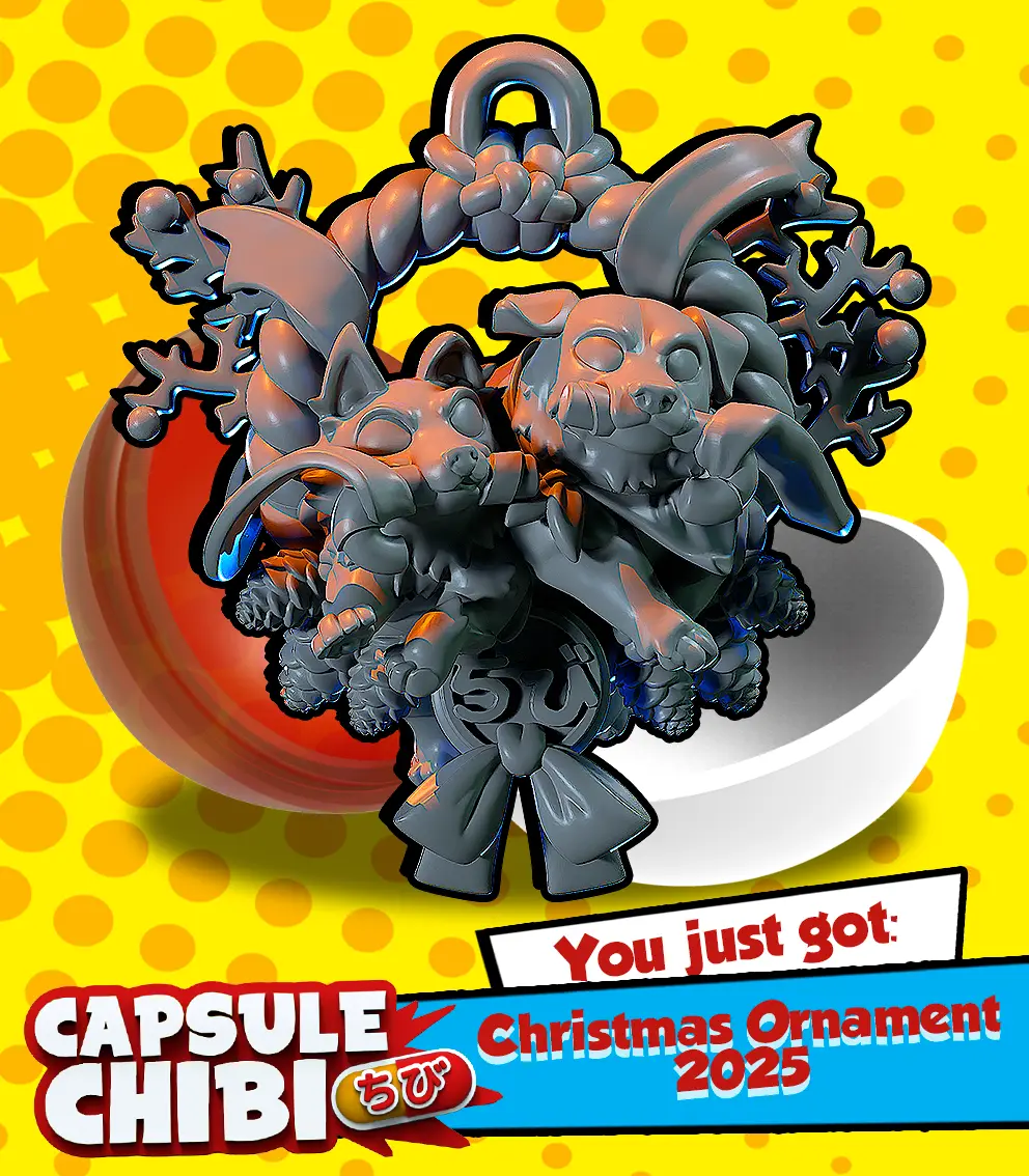 Christmas Ornament 2025 — modelo 3D
